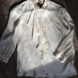 Ivory blouse
